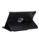 Wholesale Leather-Cover-Stand-Case-With-Stylus-Pen-Slot for iPad Air 4, iPad Pro 11 (2022 / 2021 / 2020) (Black)